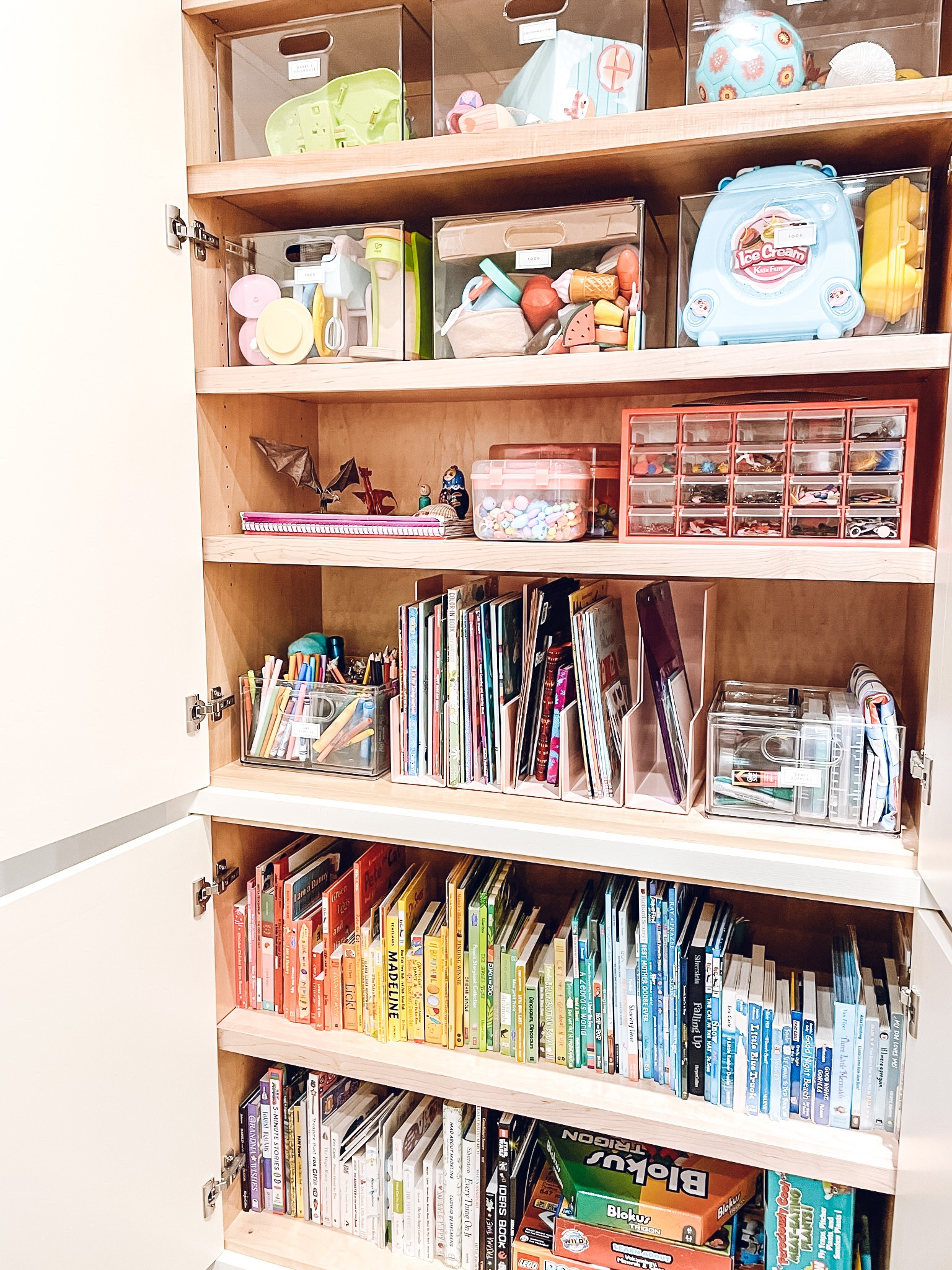 Playroom organization✨ THE HOME EDIT Modular All-Purpose Bin. livinbox 20-Drawer Small Stackable Craft Organizer. THE HOME EDIT Tall Bin Organizer. 12" x 12" x 8" All Purpose Storage Bin - Brightroom. Poppin Magazine Holder Blush. 

#LTKfamily #LTKkids #LTKhome