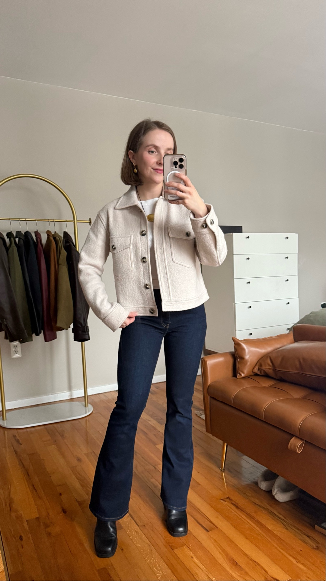 Merino wool lightweight jacket for spring from Quince! Size xs $90 and 365 day free returns 


#LTKPetite #LTKSaleAlert #LTKSeasonal