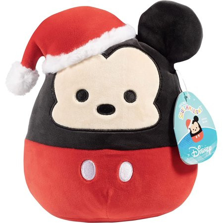 Squishmallows 8 Disney Mickey Mouse with Santa Hat | Walmart (US)