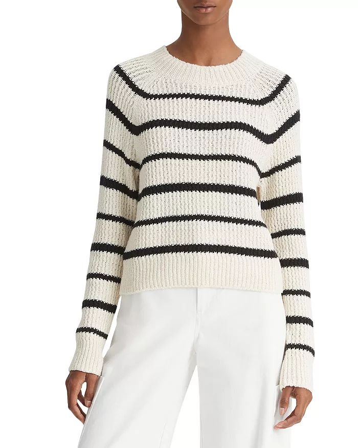 Vince
                
            
    
                    
                        Ribbed Stri... | Bloomingdale's (US)