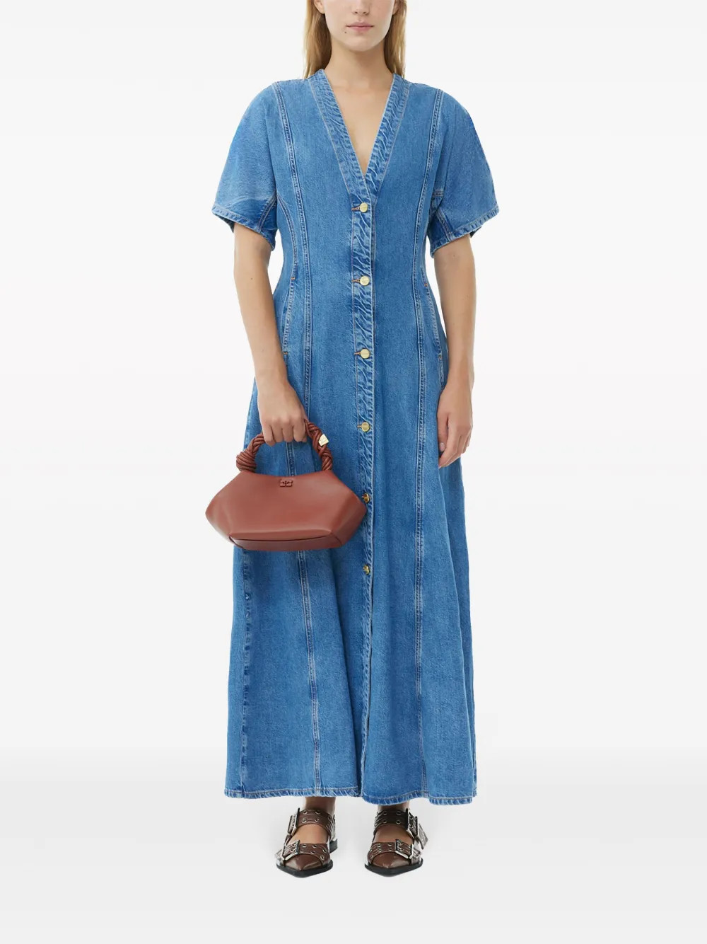 Future denim maxi dress | Farfetch Global
