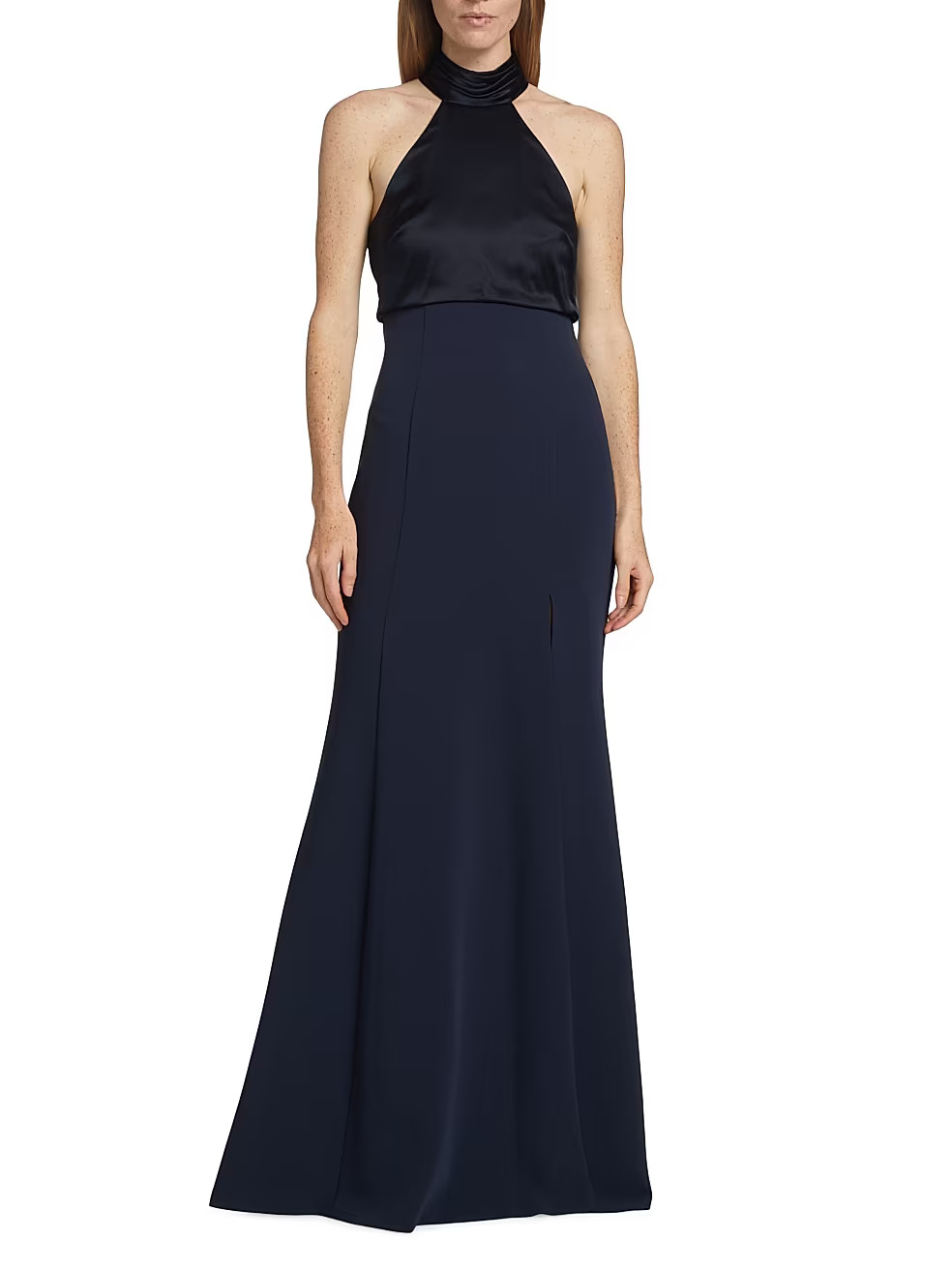 Alexandra Turtleneck Halter Gown | Saks Fifth Avenue
