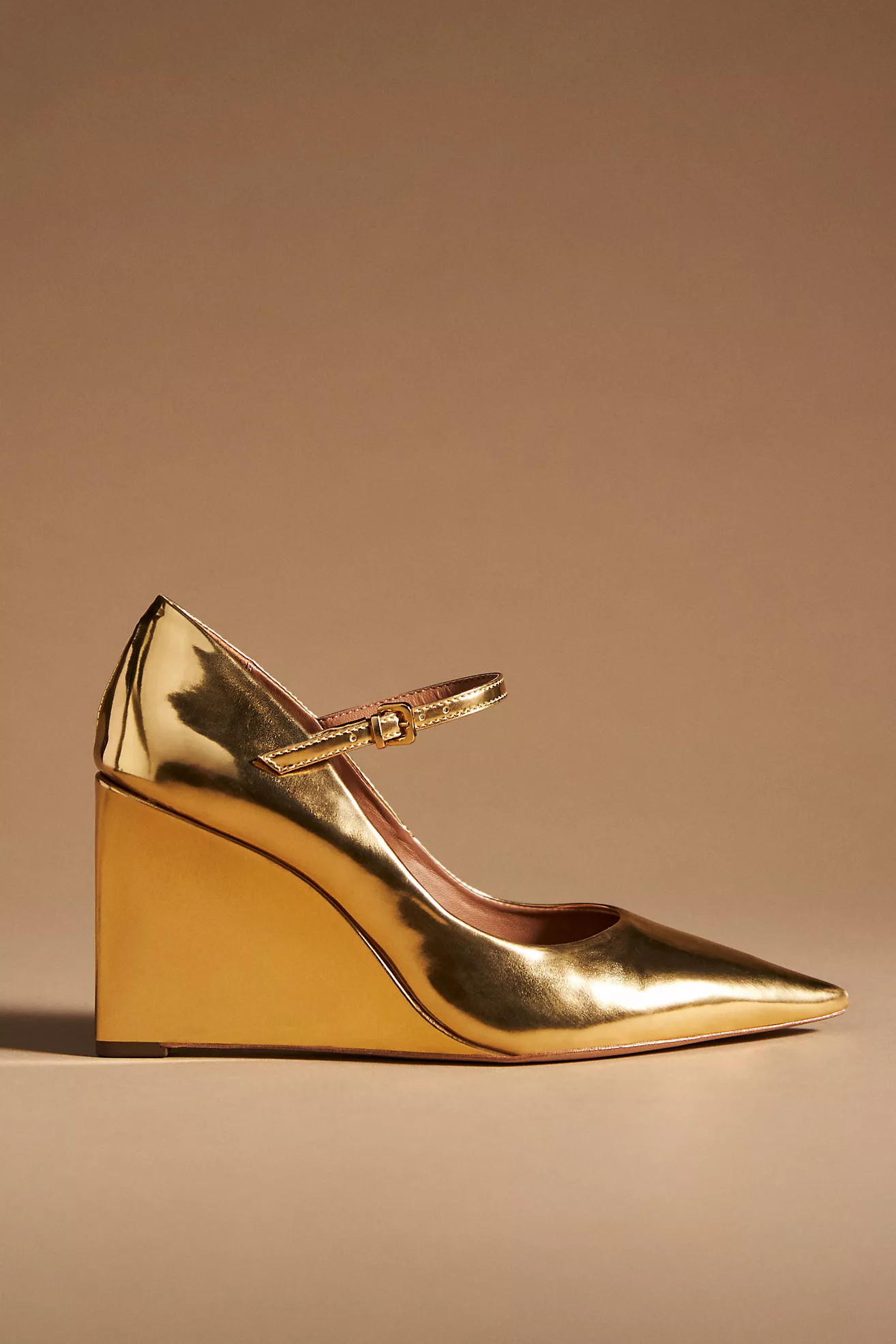 The Sibley Mary Jane Wedge Heels | Anthropologie (US)