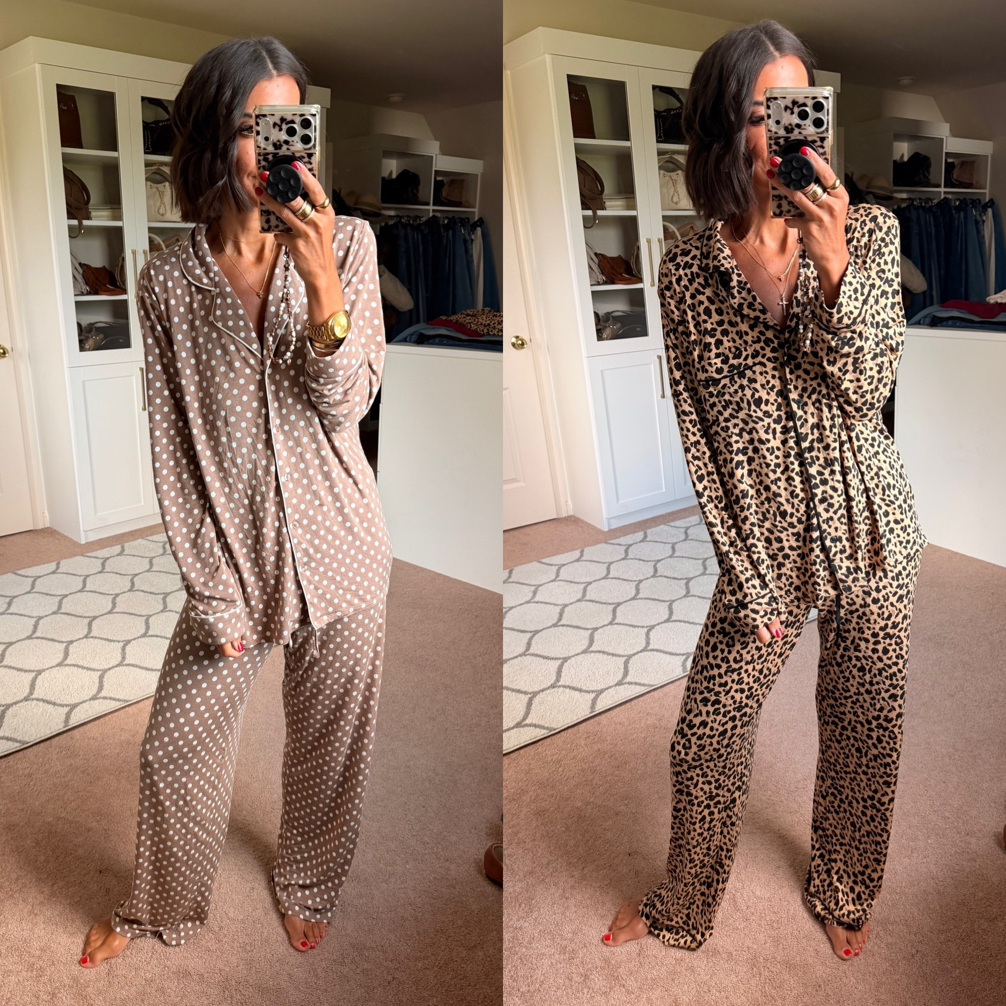 Finally found some pjs very similar to the Nordstrom ones!!! But half the price! Size small in both

#LTKSaleAlert #LTKmomlife #LTKSeasonal