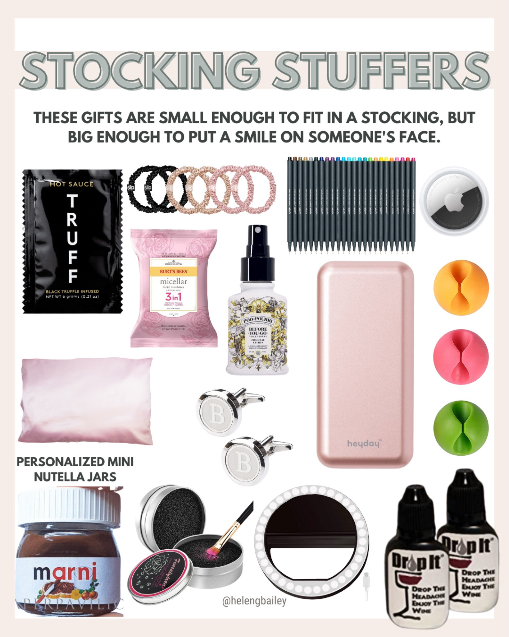 GIFT GUIDES: Stocking Stuffers. Perfect gifts that fit in a stocking! 

#LTKHoliday