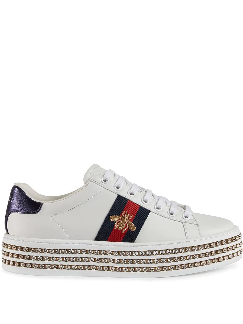 Ace sneakers with crystals | Farfetch (US)