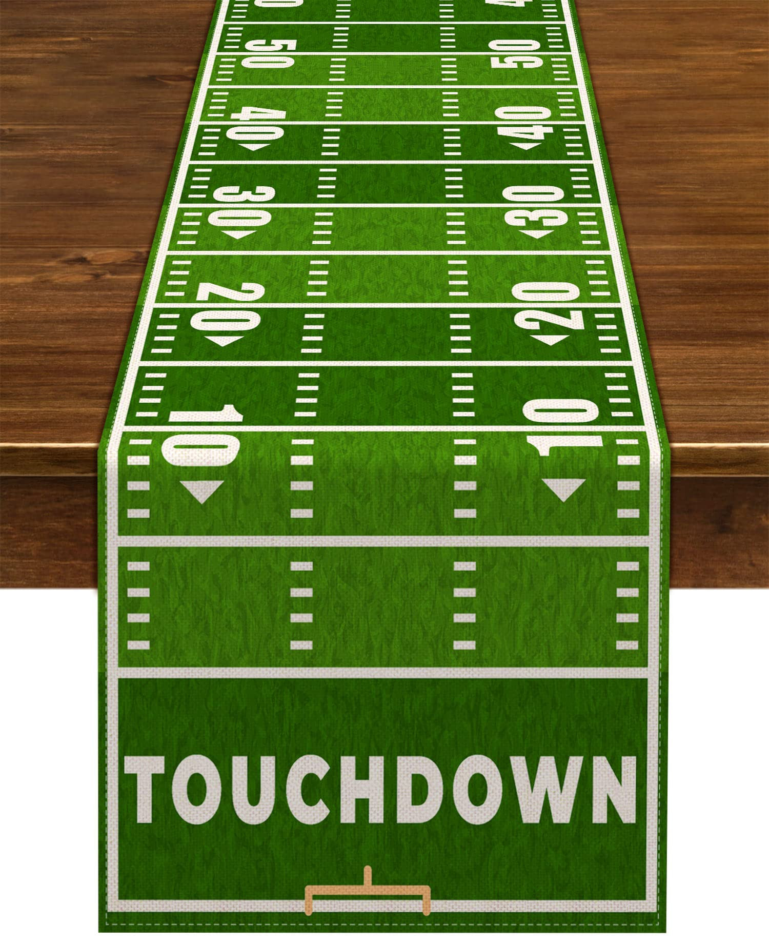 Nepnuser American Football Court Table Runner Touch Down Football Birthday Party Decoration Boy S... | Amazon (US)