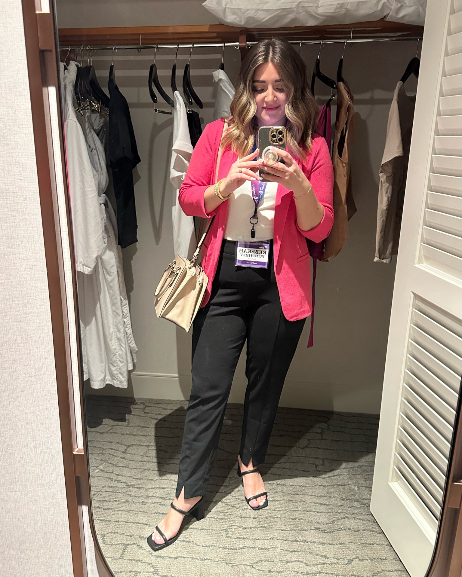 I’m wearing a medium in everything! 

#LTKworkwear #LTKSpringSale #LTKstyletip