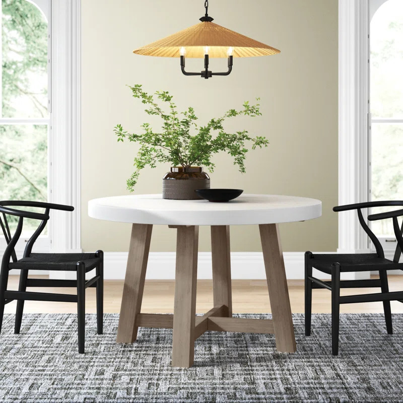 Abita 47'' Concrete Dining Table | Wayfair North America