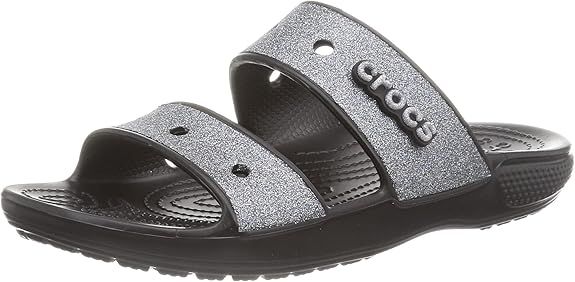 Crocs Unisex-Adult Classic Two-Strap Slide Sandals | Amazon (US)