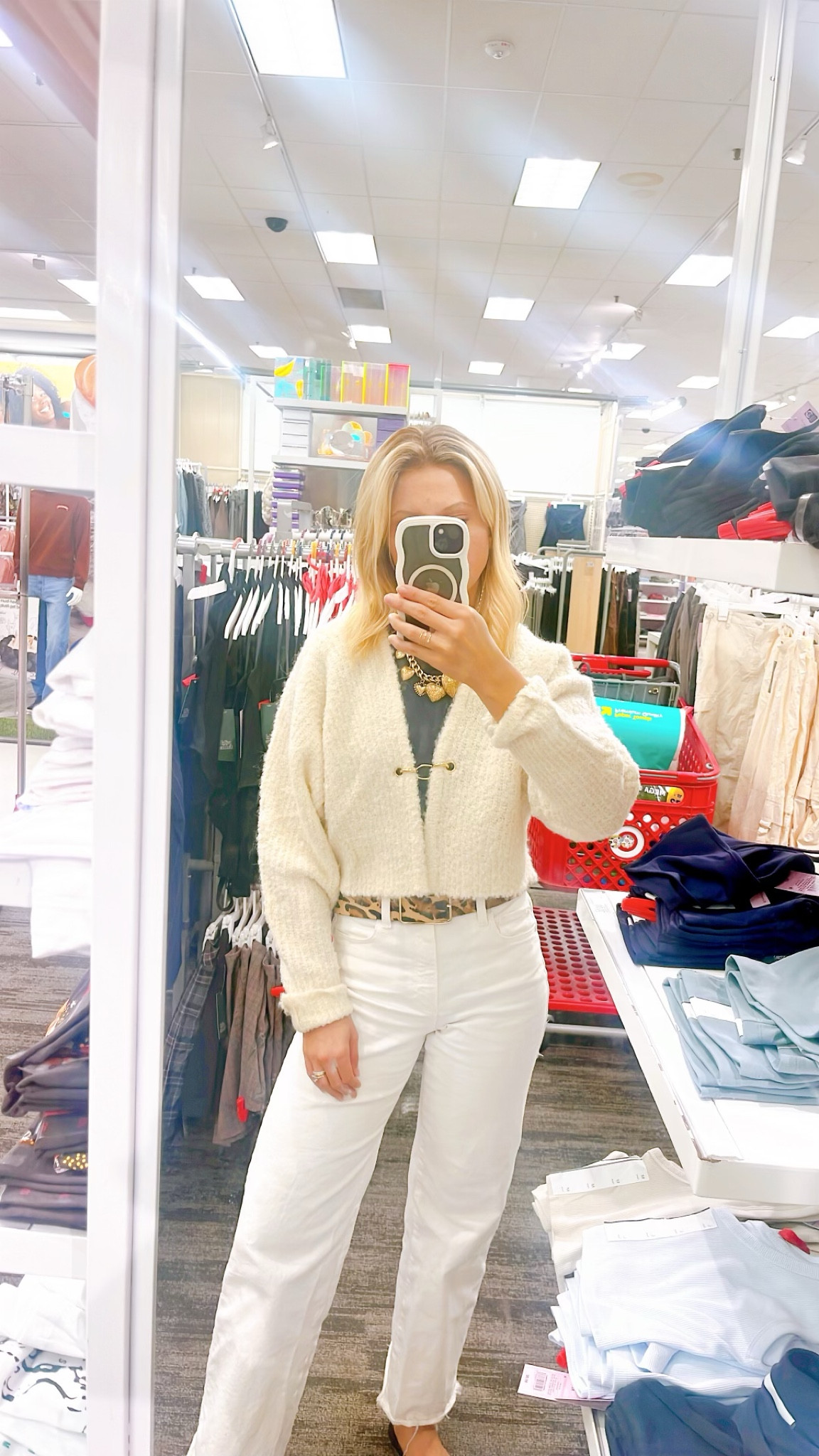 $30 target sweater!!!!!!!!! Looks like cult Gaia 🤍