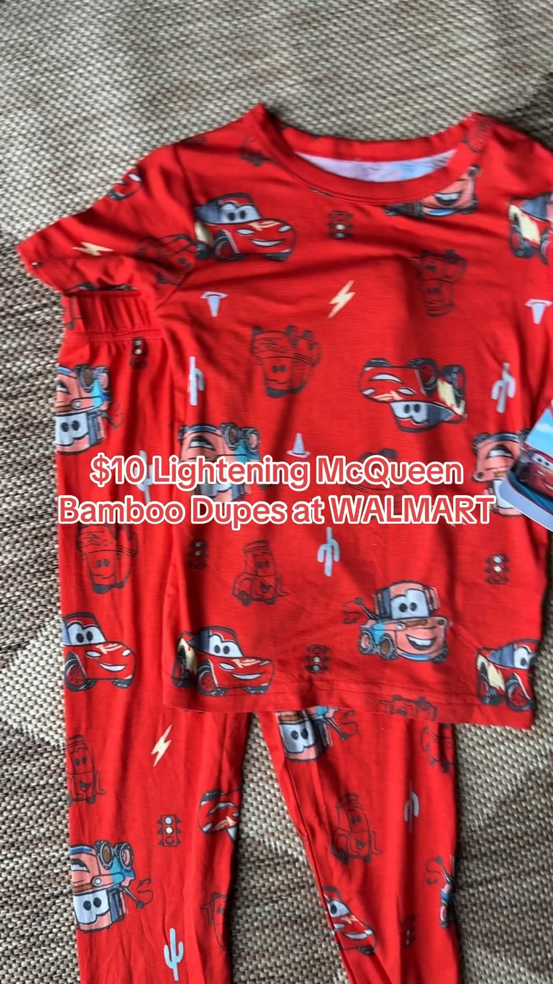 The comfiest bamboo dupe character Jammie’s! So many cute options aside from the Cars! They have Barbie, bluey, power puff girls, Minnie Mouse, Paw patrol, and MORE! 