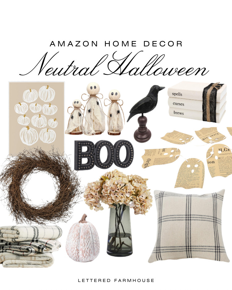 Neutral Halloween Decor | Amazon (US)