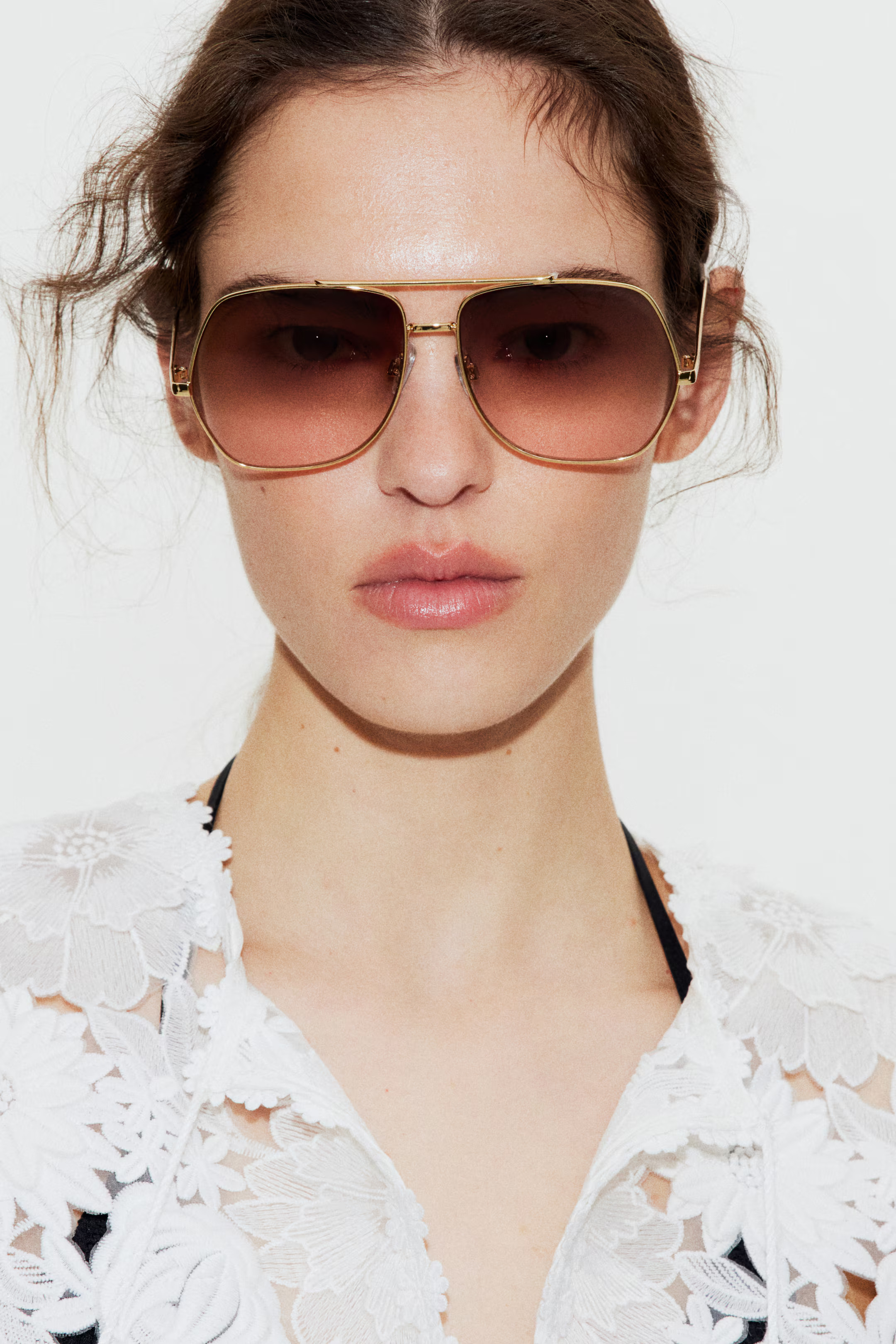 Sunglasses - Gold-colored - Ladies | H&M US | H&M (US + CA)