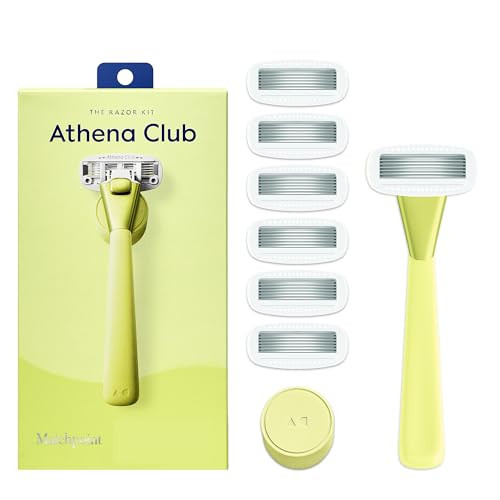 Athena Club Women's Razor Shave Kit, 1 Matchpoint Razor Handle + 6 Blade Refills | Amazon (US)