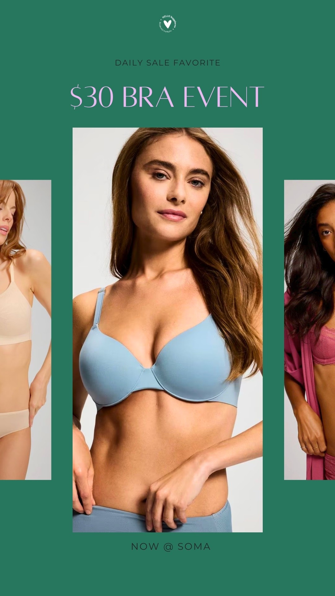 A little refresh for your top drawer 💕 Soma’s $30 bra event is happening NOW!! Such a good time to stock up on everyday favorites ✨

#LTKgrwm #LTKSaleAlert