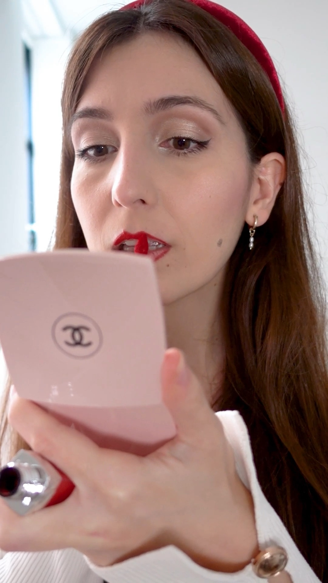 Trying out the new limited edition Dior sequin liquid lipstick in the shade 999. It has a fabulous red colour and the most beautiful glittery finish! It’s hands down the ideal lipstick for the holiday season or to shine on parties or special occasions!
It doesn’t feel as uncomfortable as other liquid lipsticks that I‘ve tried. And surprisingly the glitter felt comfortable too. I wore it for a few hours and it said in place although I didn’t eat with it. It’s not 100% transfer-proof but is definitely 99,5%. Honestly is the most transfer-proof lipstick I own and I could see a tiny bit if red on the back of my hand but no glitter. If you want to treat yourself or a loved one for the holiday season this would make a great gift! 
#ltkparties #ltkbeauty #dior #glitterlipstick #diorliquidlipstick

#LTKHolidaySale #LTKHoliday #LTKGiftGuide