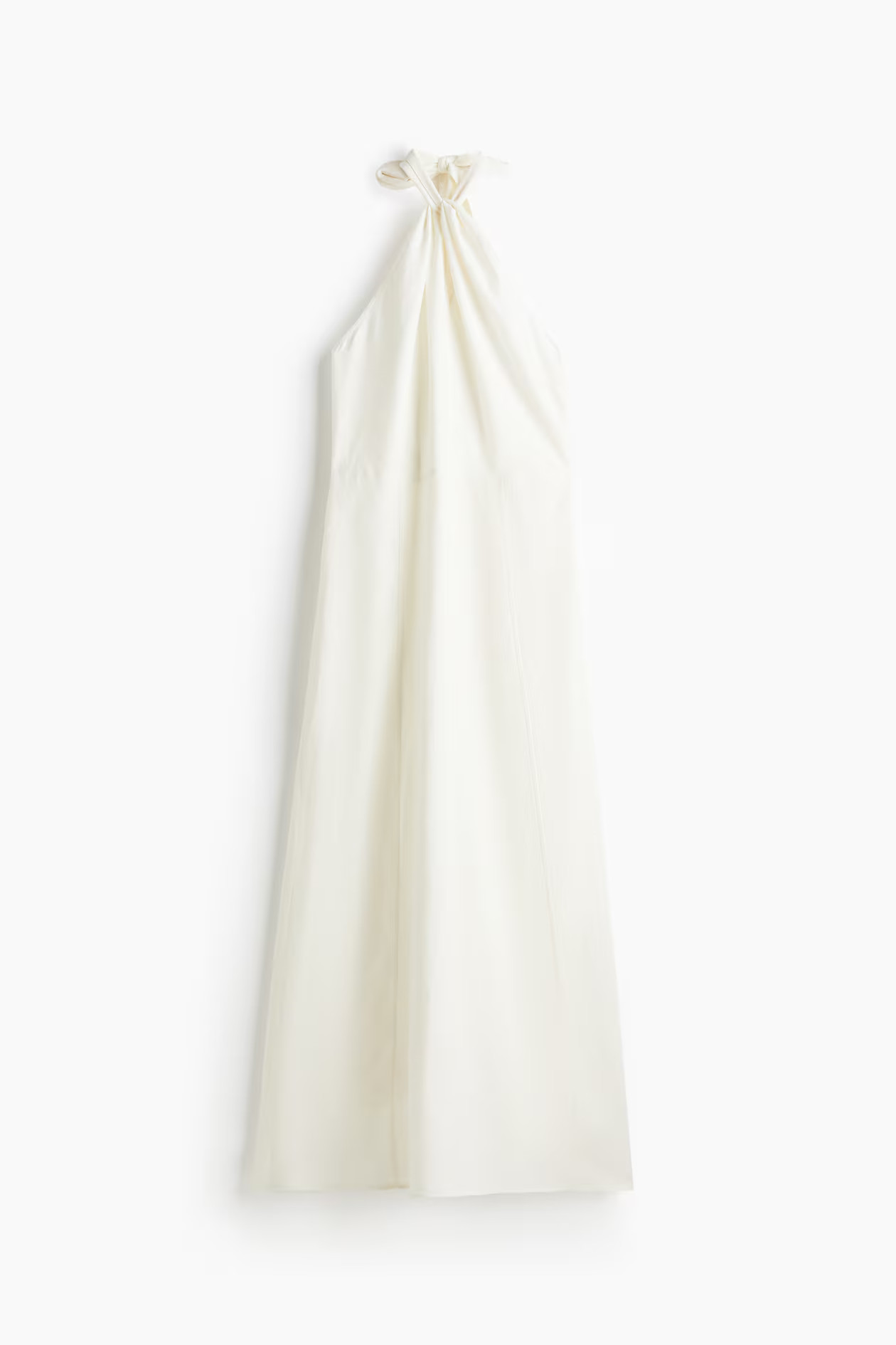 Linen-blend halterneck dress | H&M (UK, MY, IN, SG, PH, TW, HK)
