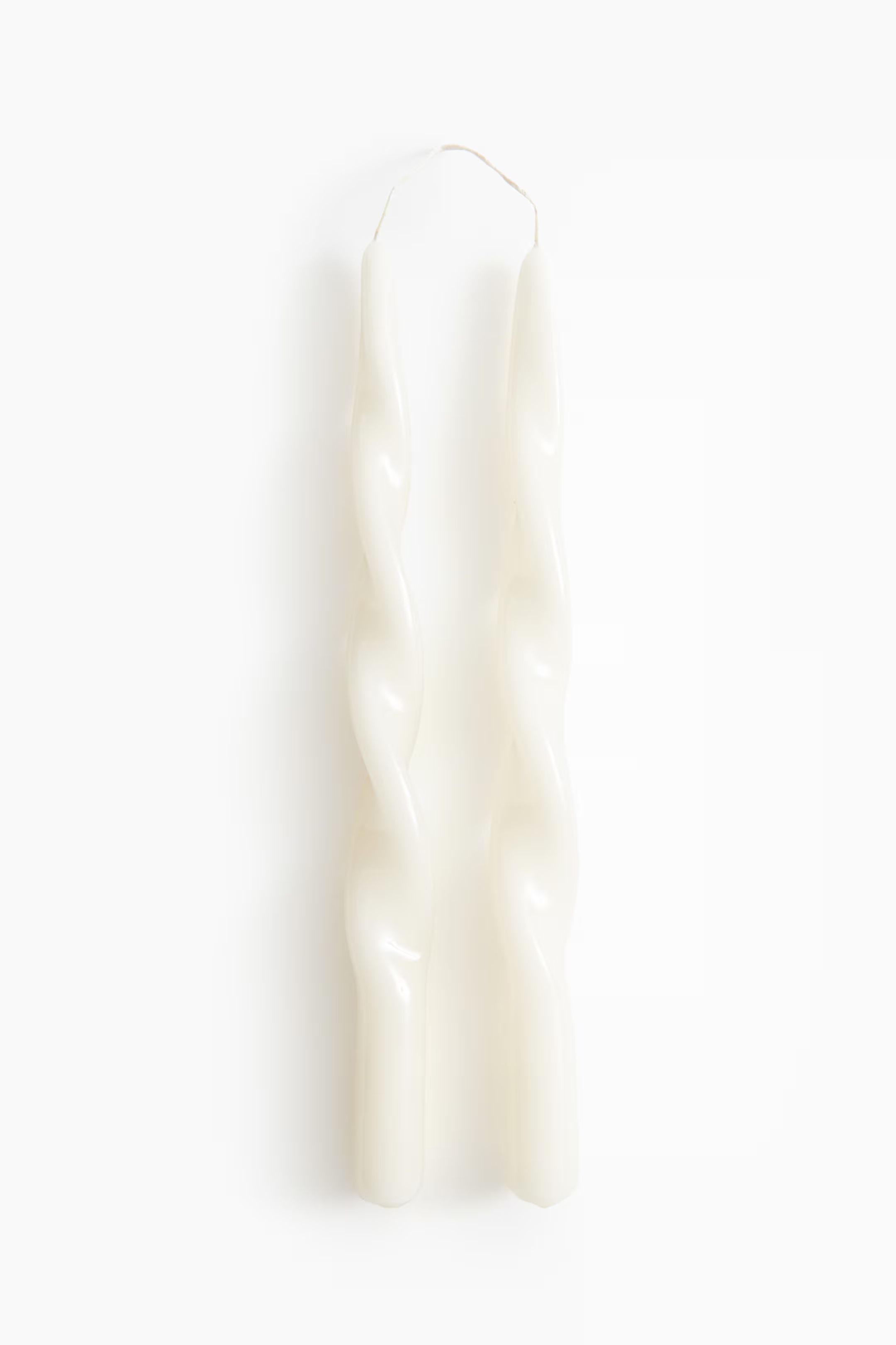 2-pack Spiral Taper Candles | H&M (US + CA)