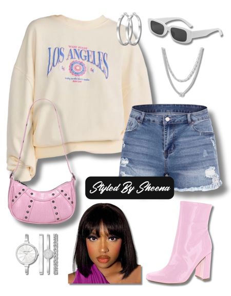 Denim Shorts Outfit Inspo


spring outfits, festival outfit, concert outfit, pink ankle boots, sweatshirts, pink shoulder bag, silver jewelry, Amazon Outfits

#LTKitbag #LTKshoecrush #LTKstyletip
