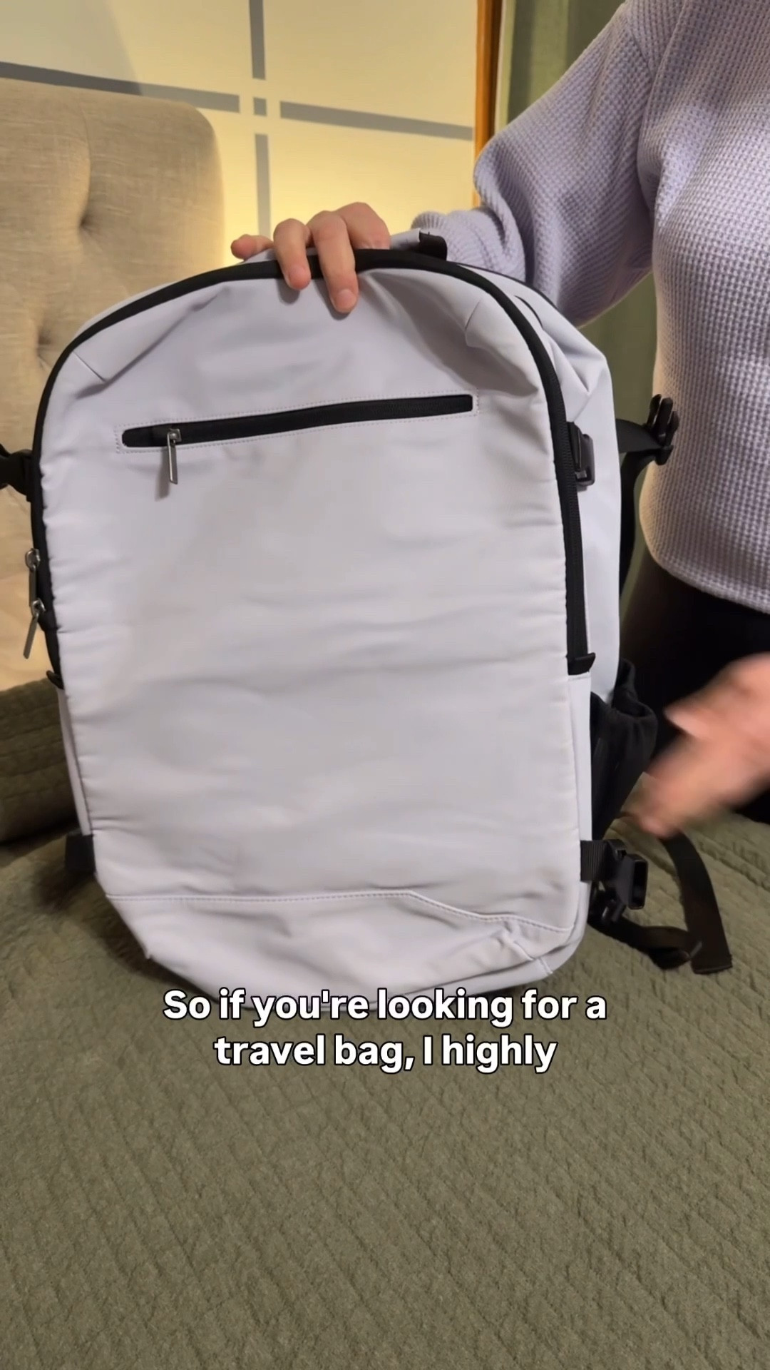 40L Carry-On Travel Backpack with Expansion – Target Open Story (Thistle)

I’ve had a few of you ask for a closer look at this 40L travel backpack, so here’s my full review. This one is from Target’s Open Story line and it’s SUCH a good budget-friendly carry-on option.

What I love:
• Expands for extra packing space
• Opens suitcase-style so you can see everything
• Separate padded laptop compartment
• Compression straps to keep it structured
• Tons of compartments (no digging at security)
• Comfortable straps for heavier loads

It’s carry-on size, fits way more than it looks like it should, and is perfect if you’re trying to skip checked bag fees. For $51, this is honestly a solid travel backpack option.

@Target #LTKTravel

#LTKActive #LTKU