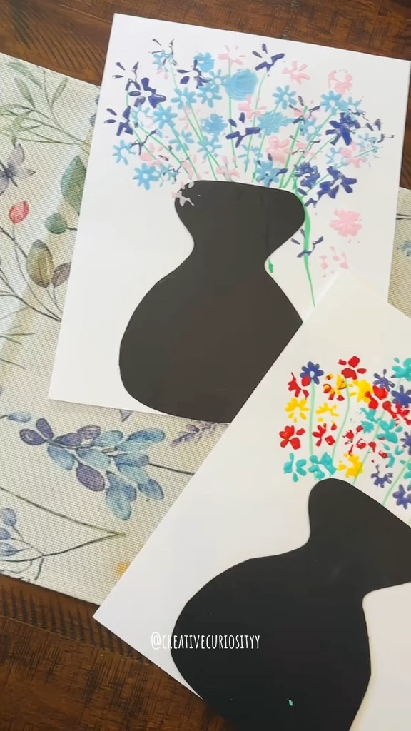 Obsessed with these 😭🌸

Who knew that STRAWS could make such a fun painting tool to make the cutest spring art?

Here’s how we made them:
1️⃣ Cut out a vase of construction paper
2️⃣ Tape or glue into cardstock (holds up better to paint!)
3️⃣ Draw stems coming out 
4️⃣ Cut the tips of straws to resemble flowers
5️⃣ Dip in paint and stamp

Sweet. Simple. Perfect for spring (and fine motor skills 😉)

#spring #springcraft #springactivities #toddler #toddleractivities #toddlercraft #strawpainting #flowercraft #finemotor #finemotorskills #finemotoractivity 

#LTKSeasonal #LTKKids #LTKFamily