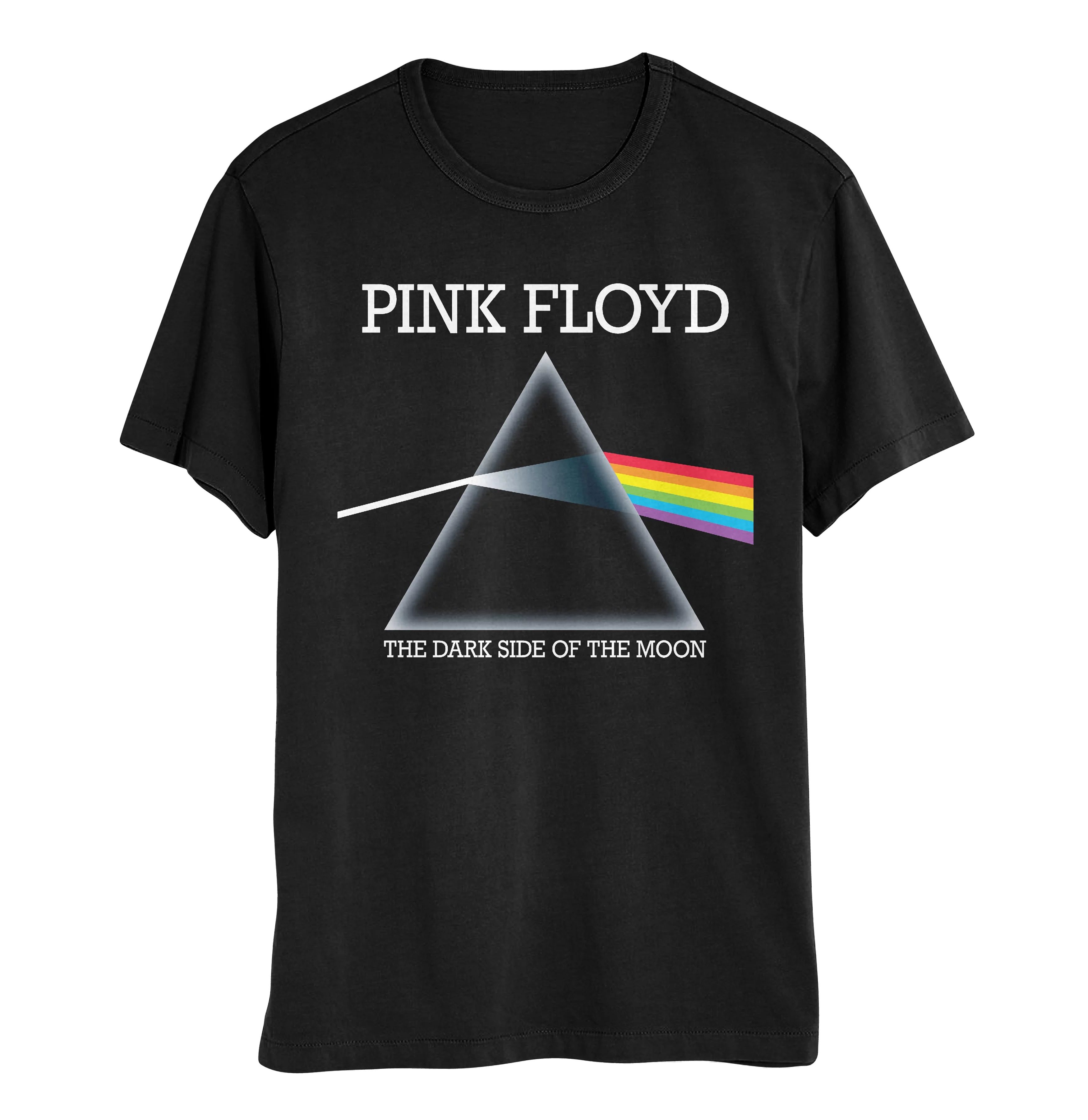 Pink Floyd Prism Logo Mens and Womens Short Sleeve T-Shirt (Black, S-XXL) - Walmart.com | Walmart (US)