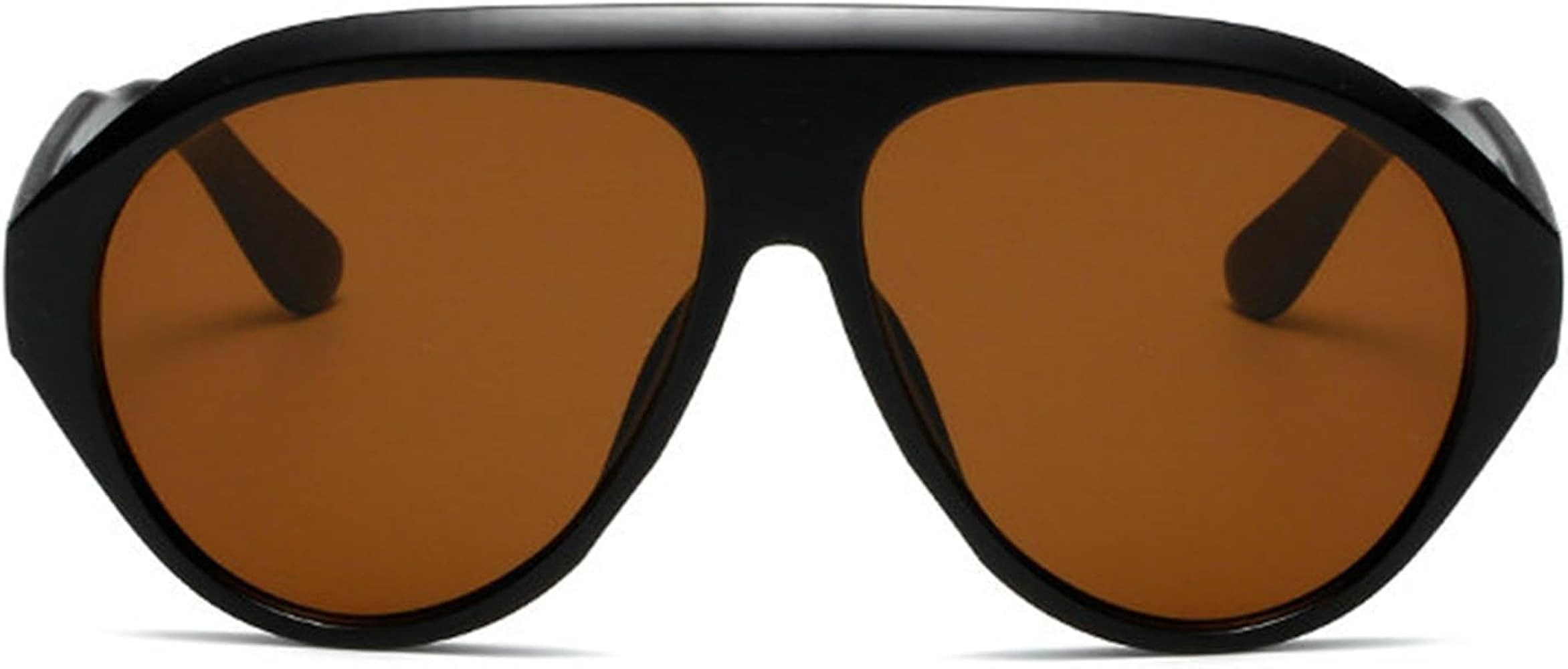 willochra Oversized round Sunglasses Women Fashion Gradient Pilot Sun Glasses Men Punk Shades Out... | Amazon (US)