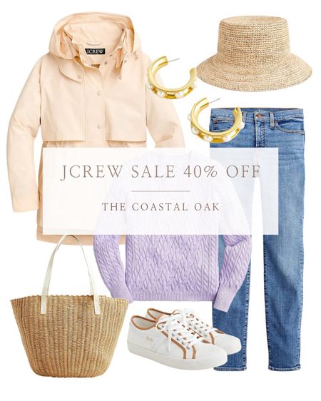 Outfit inspo from J.Crew 40% off right now!

fashion spring summer light layers jeans sweater straw bag purse sneakers every day go to classic jacket gold earrings jewelry bucket hat ladies women

#LTKsalealert #LTKunder100 #LTKstyletip