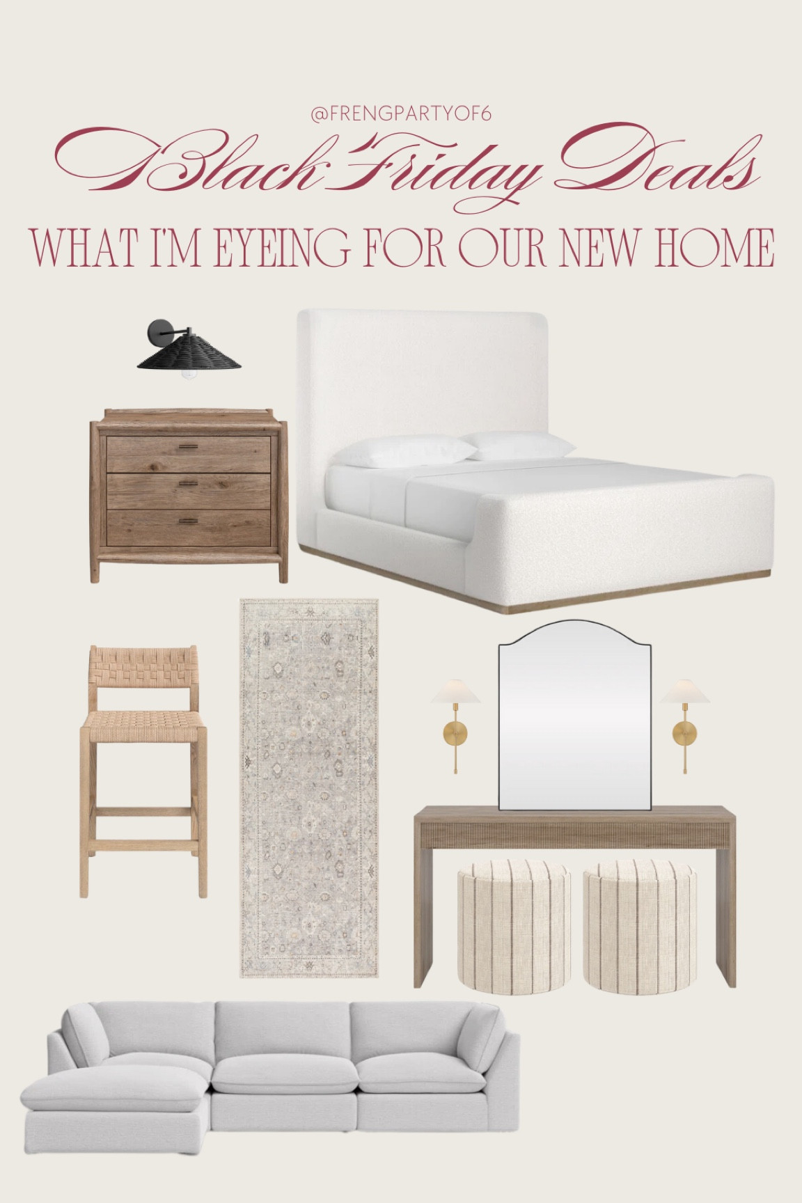 Black Friday deals I’m ironing for our new house! I bought this bed, I’m loving these under $100 brass sconces and under $200 console table!

#LTKSaleAlert #LTKHome #LTKCyberWeek