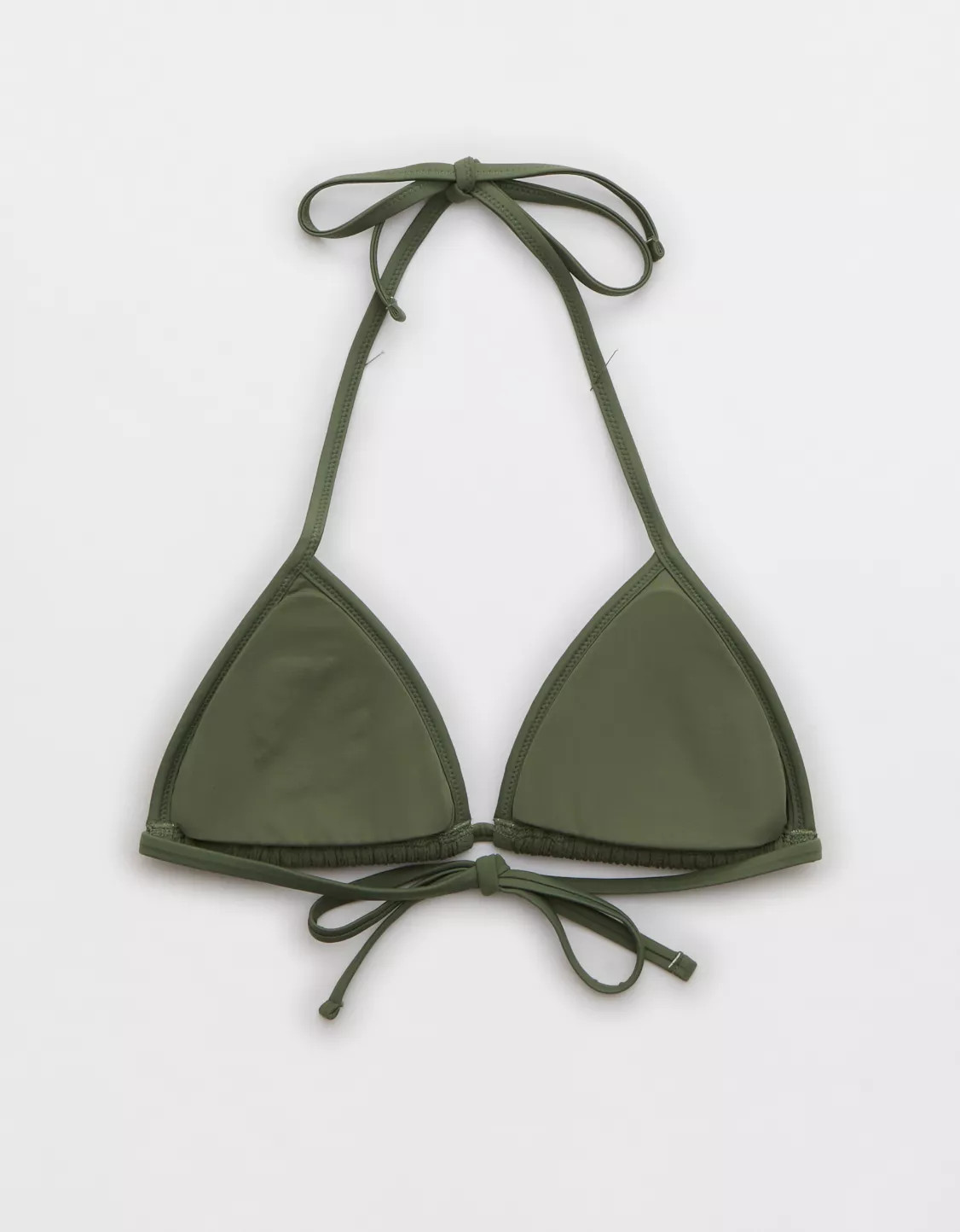 Aerie Crinkle String Triangle Bikini Top | Aerie