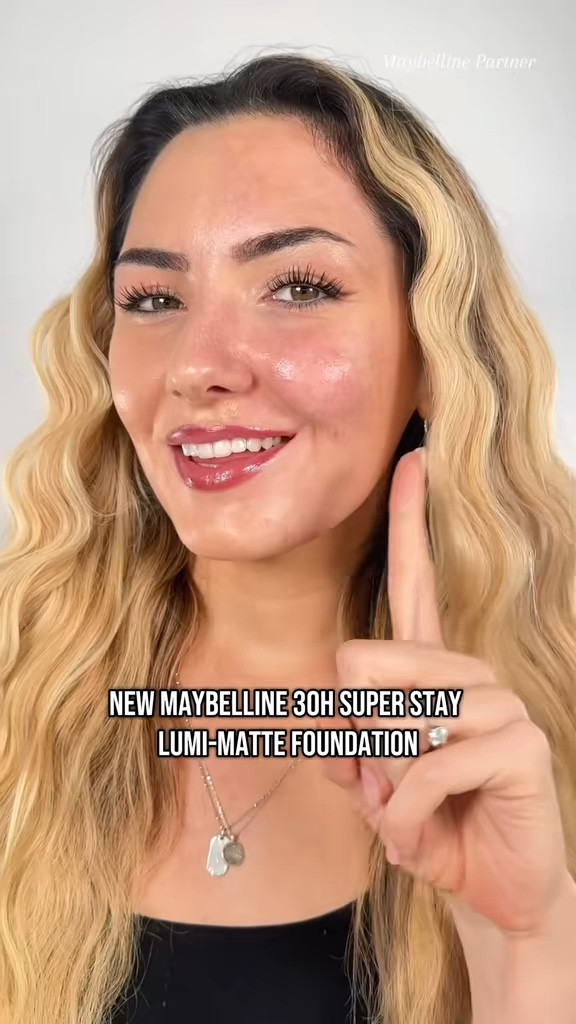 NEW Maybelline 30H Super Stay Lumi-Matte Foundation 🤍🫶🏻 So lightweight with a medium-buildable coverage, and a luminous (never-flat) matte finish! 👏🏻 @maybelline #maybelline #lumimattefoundation #foundation #newmakeup #makeupreels 

#LTKFindsUnder50 #LTKBeauty #LTKWatchNow