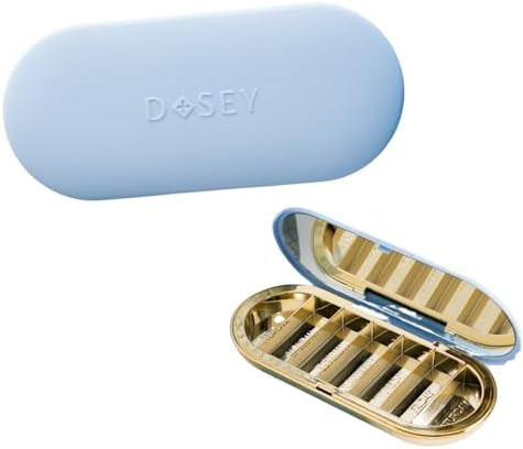 Dosey 7 Day Pill Compact Travel Pill Organizer - Pill Case with 7 Pill Compartments for Medicine ... | Amazon (US)