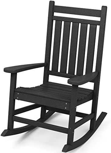 KINGYES Outdoor Rocking Chair, Oversized Porch Rocker Chair for Adult, All-Weather Resistant Pati... | Amazon (US)