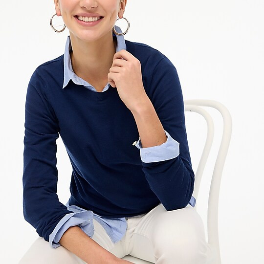 Cotton Teddie sweater | J.Crew Factory