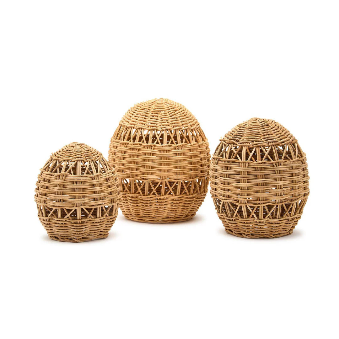 Wicker Easter Eggs | Pink Antlers