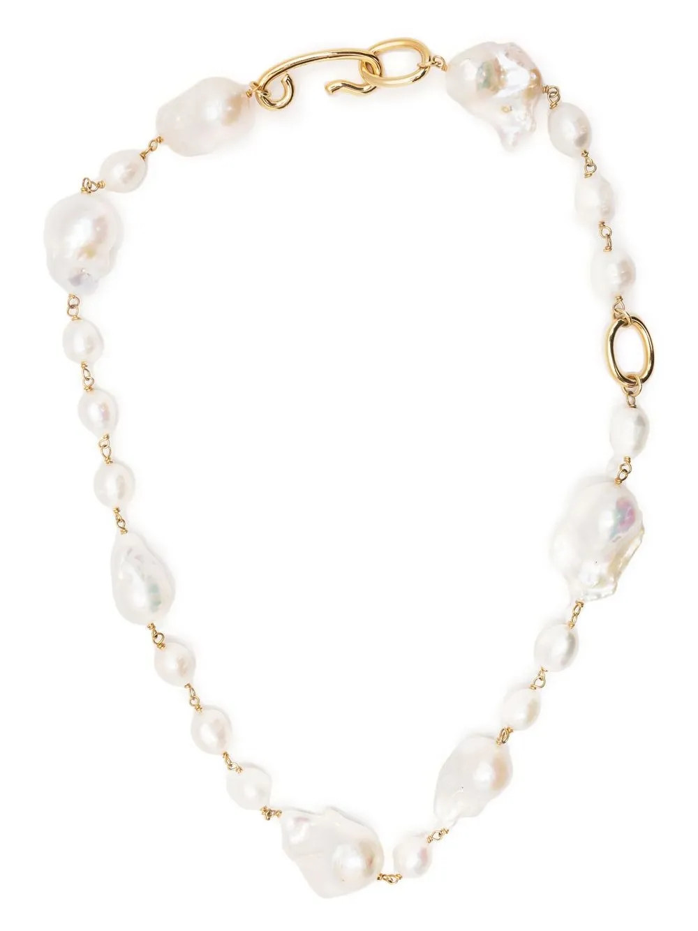 Jil Sander pearl-embellished Necklace  - Farfetch | Farfetch Global