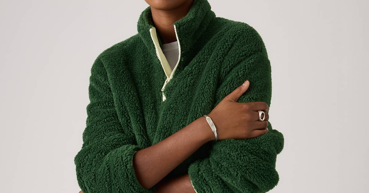 Gemma Sherpa Quarter-zip | Levi's US