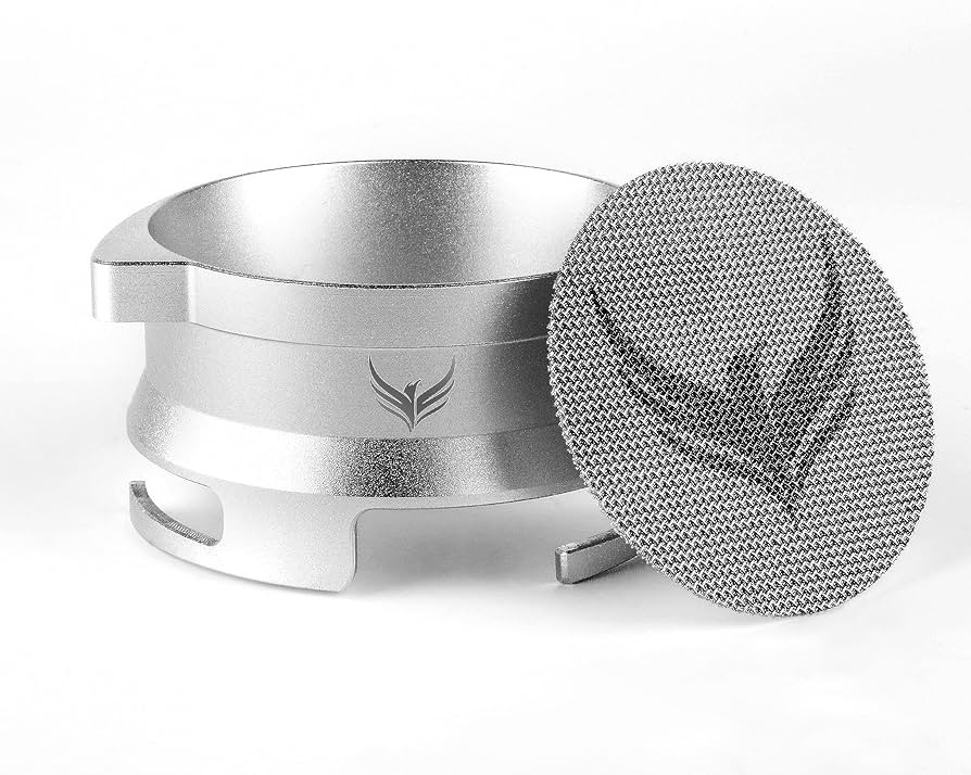 54mm Dosing Funnel Espresso Puck Screen Set KNODOS Grinder TriggernPortafilter Funnel and Filter ... | Amazon (US)