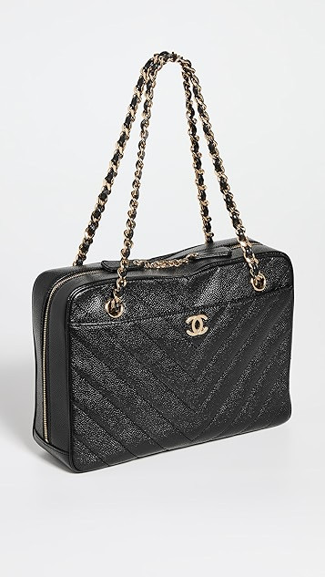 Chanel Black Caviar Bag | Shopbop