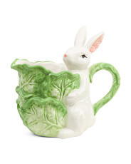 7in Cabbage Bunny Creamer | Easter | Marshalls | Marshalls