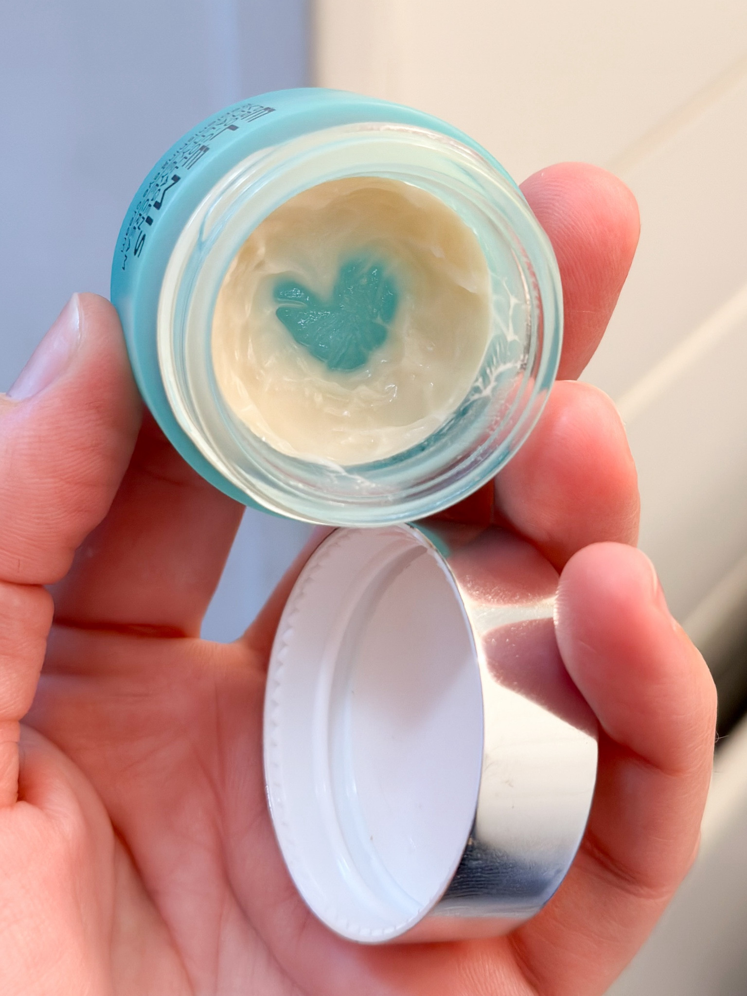 My eye cream is trying to tell me something. 🫶🏼 

#LTKOver40 #LTKBeauty #LTKFindsUnder100