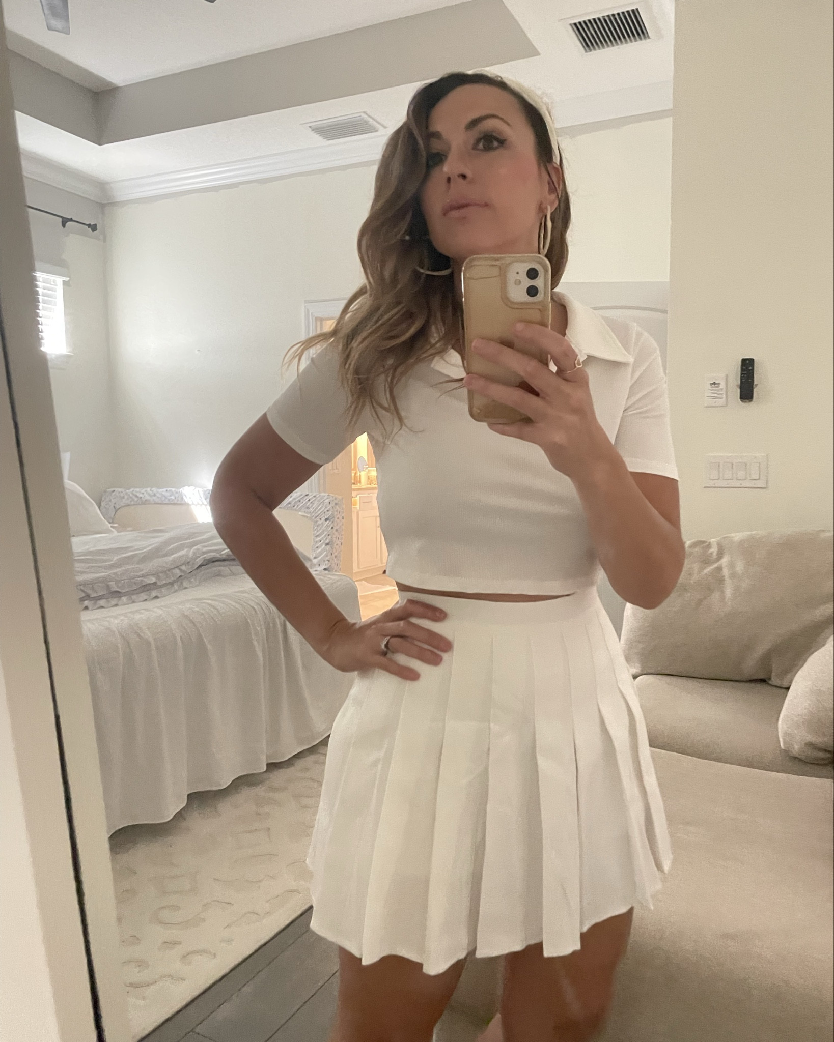 Pleated Skirt Skort 🤍

Such a cute everyday staple! This pleated skort gives that classic tennis skirt look but with built-in shorts (yes please 🙌). Super comfy with the elastic waistband and it has pockets — major win.

I love how easy it is to style with tees, tanks, or a casual sweatshirt for that sporty-chic vibe ✨

Wearing a size small

#LTKstyle #LTKfinds #athleisurestyle #casualoutfits #everydaystyle