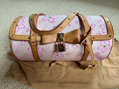 Vintage Louis Vuitton x Murakami Cherry Blossom Pink Papillon Bag Purse  | eBay | eBay US