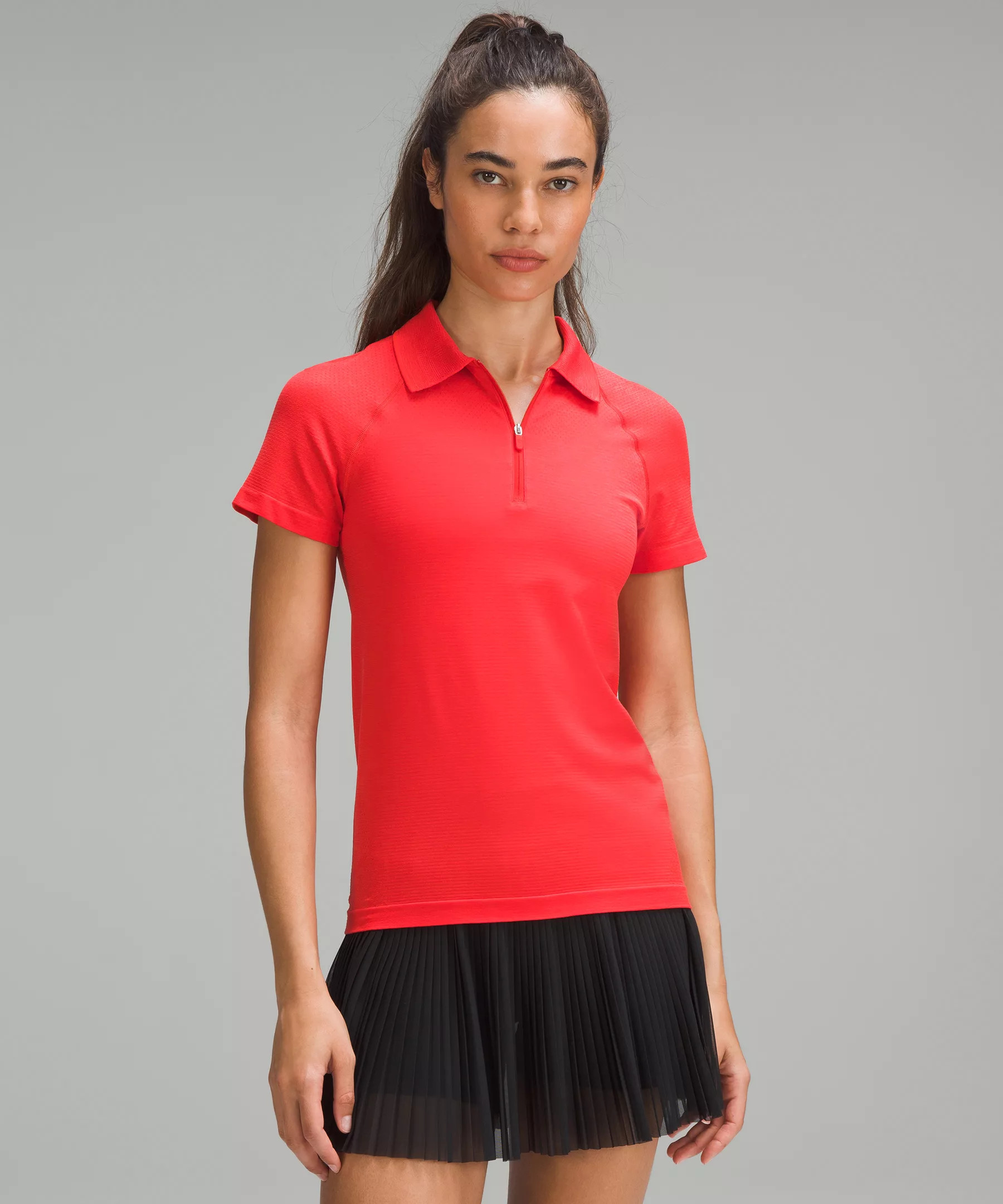 Swiftly Tech Short-Sleeve Half-Zip Polo Shirt | lululemon (CA)