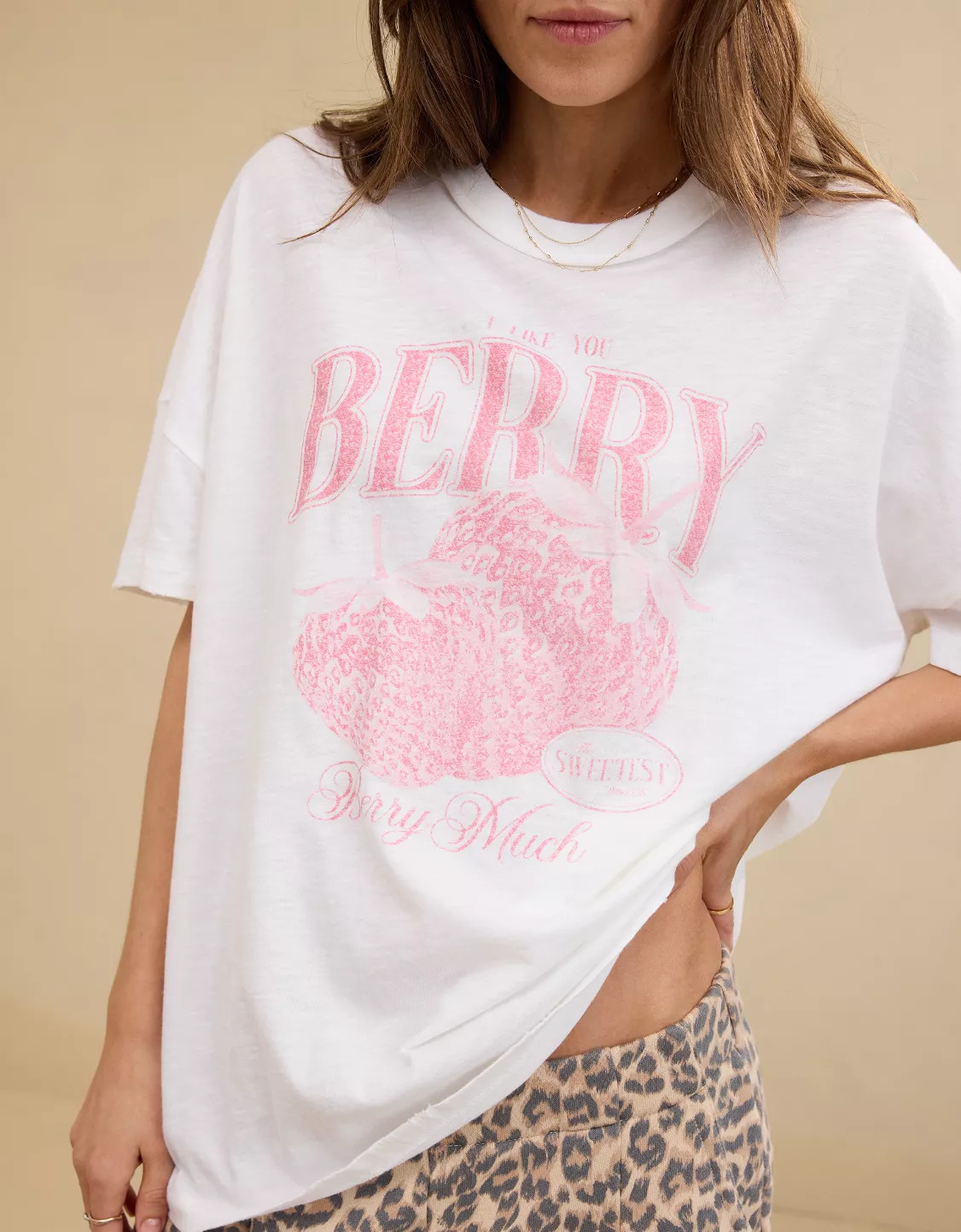Aerie Oversized Crew Boyfriend T-Shirt | Aerie