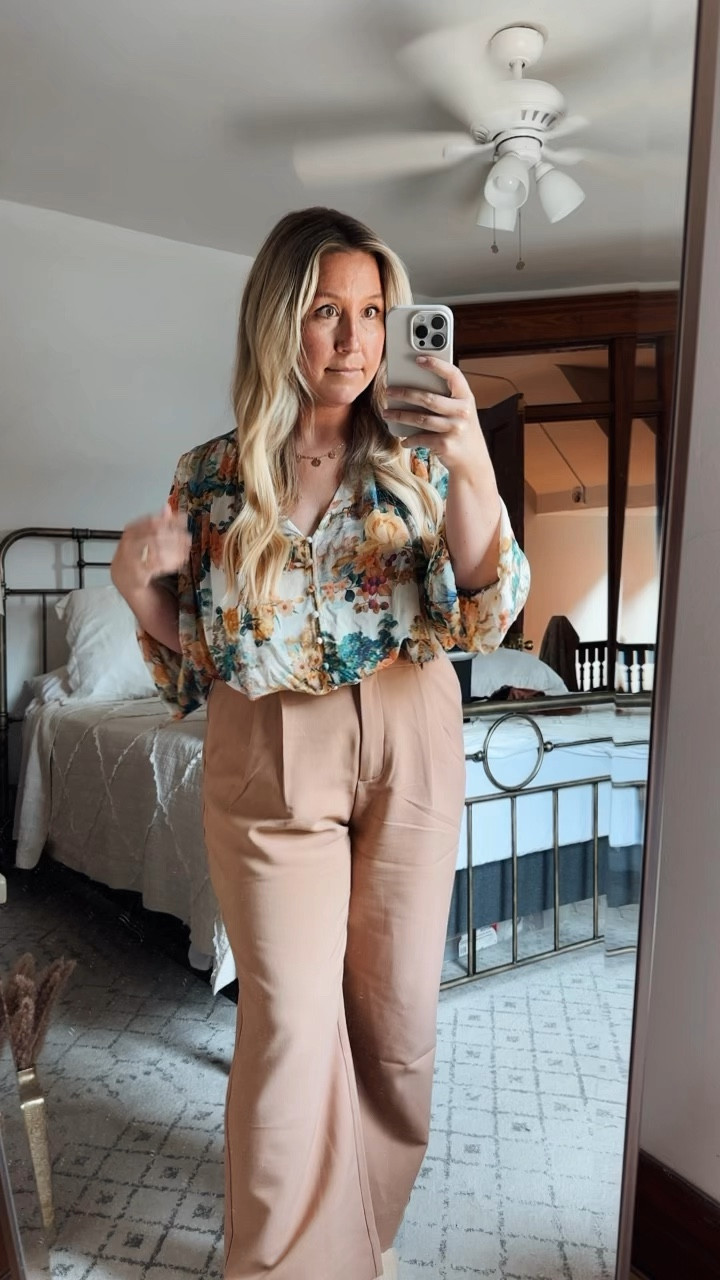 Never have I ever gotten so many compliments on a work outfit. The sloane tailored pant from Abercrombie is a MOMENT and I love this Anthropologie blouse. 

#LTKWorkwear #LTKSeasonal #LTKMidsize