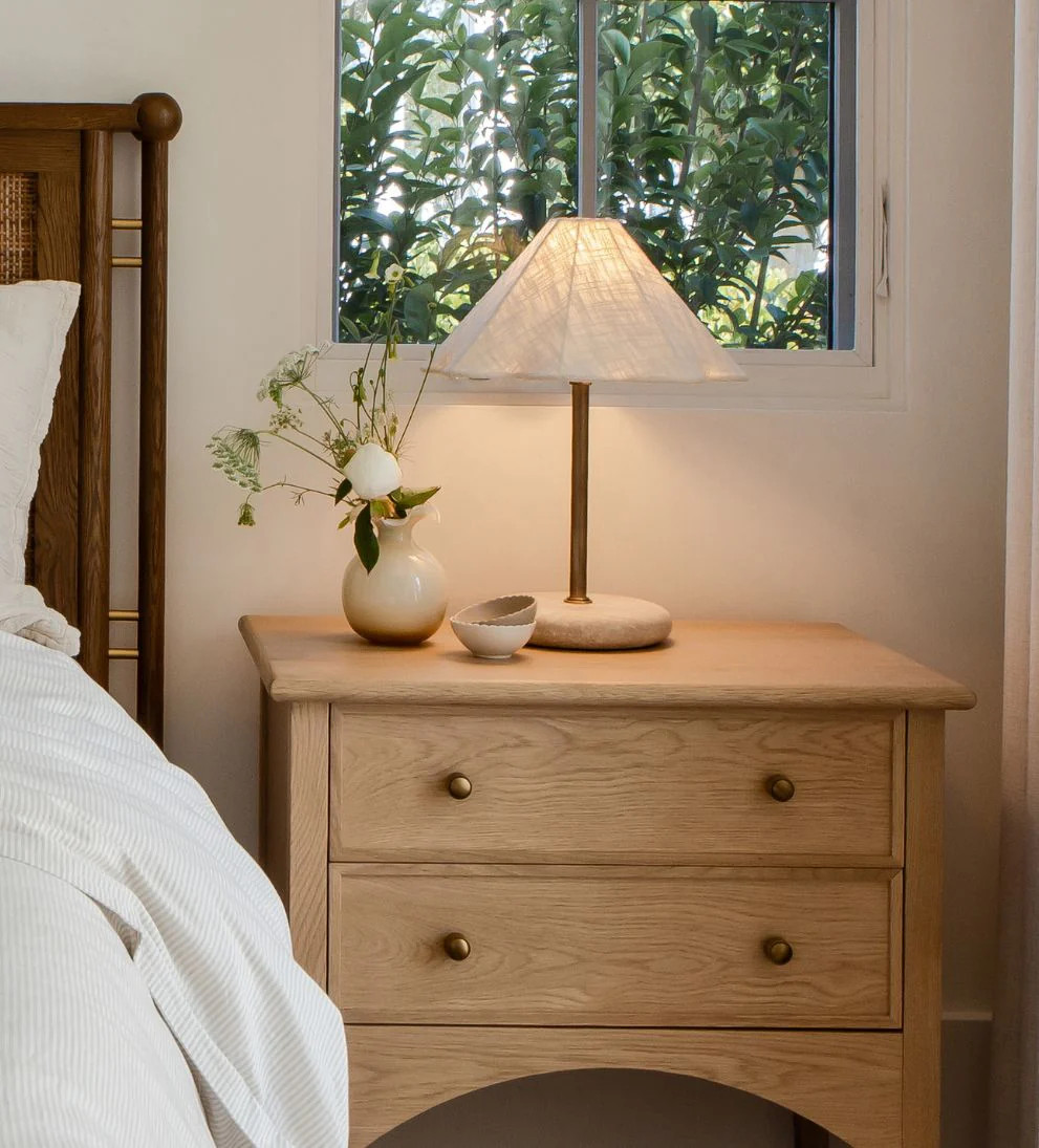 Camille Brass Table Lamp | Le Mae | Le Maé