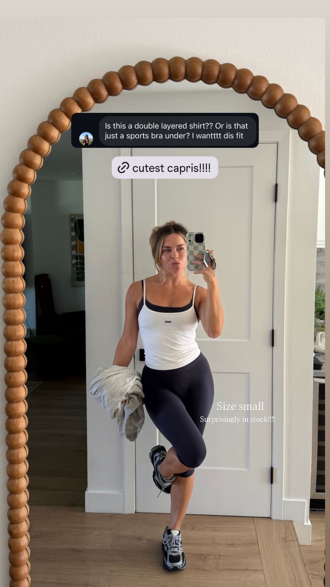 Code KKFIT to save on my favorite new capris!

Size small 
Surprisingly in stock!!!!

#LTKfitnessgoals #LTKActive #LTKootd