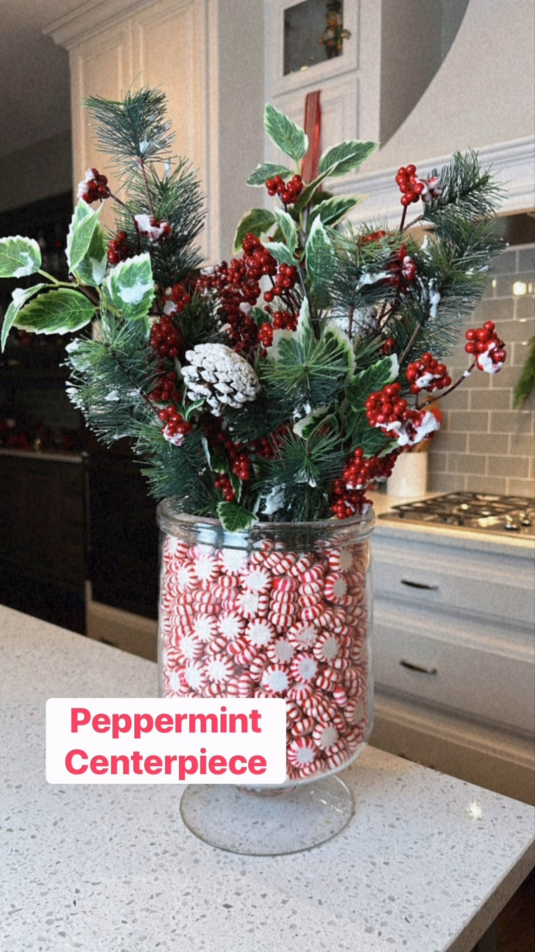 Easy holiday centerpiece idea 🎄✨ If you need a quick and budget-friendly centerpiece for your holiday tablescape, this one is so simple to put together. You can find everything you need at a local store and it comes together in minutes. I made one large centerpiece, but you could easily make a few smaller ones, just skip the middle vase and use a toilet paper or paper towel cardboard tube instead. Perfect for Christmas dinner, holiday parties, or winter hosting.

#HolidayCenterpiece #DIYHolidayDecor #ChristmasTable #HolidayTablescape #EasyHolidayDecor #BudgetDecor #ChristmasDecorIdeas #HolidayHosting #WinterDecor #DIYCenterpiece #newyearseve

#LTKHoliday #LTKHome #LTKFindsUnder50